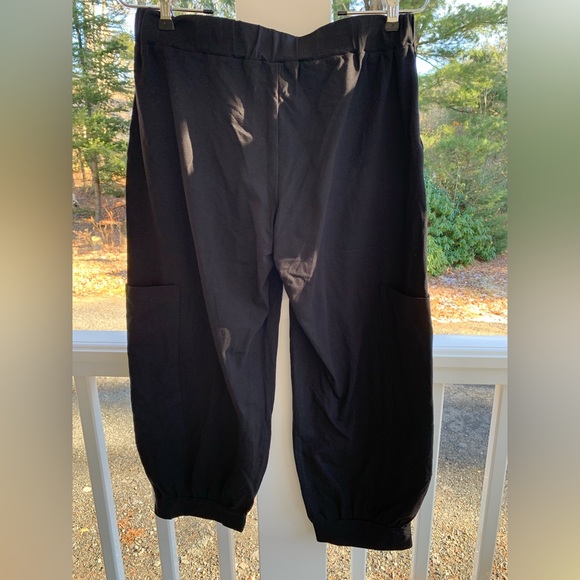 XS lagenlook fabulous 4-pocket cotton "Beth" cropped cargo pants by flutter, SF - Picture 2 of 9